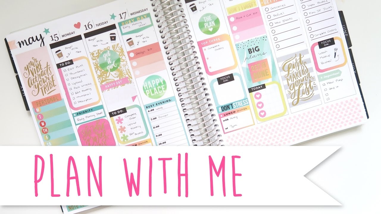 Plan With Me - MAMBI Stickers only ~ A Beautiful Fable