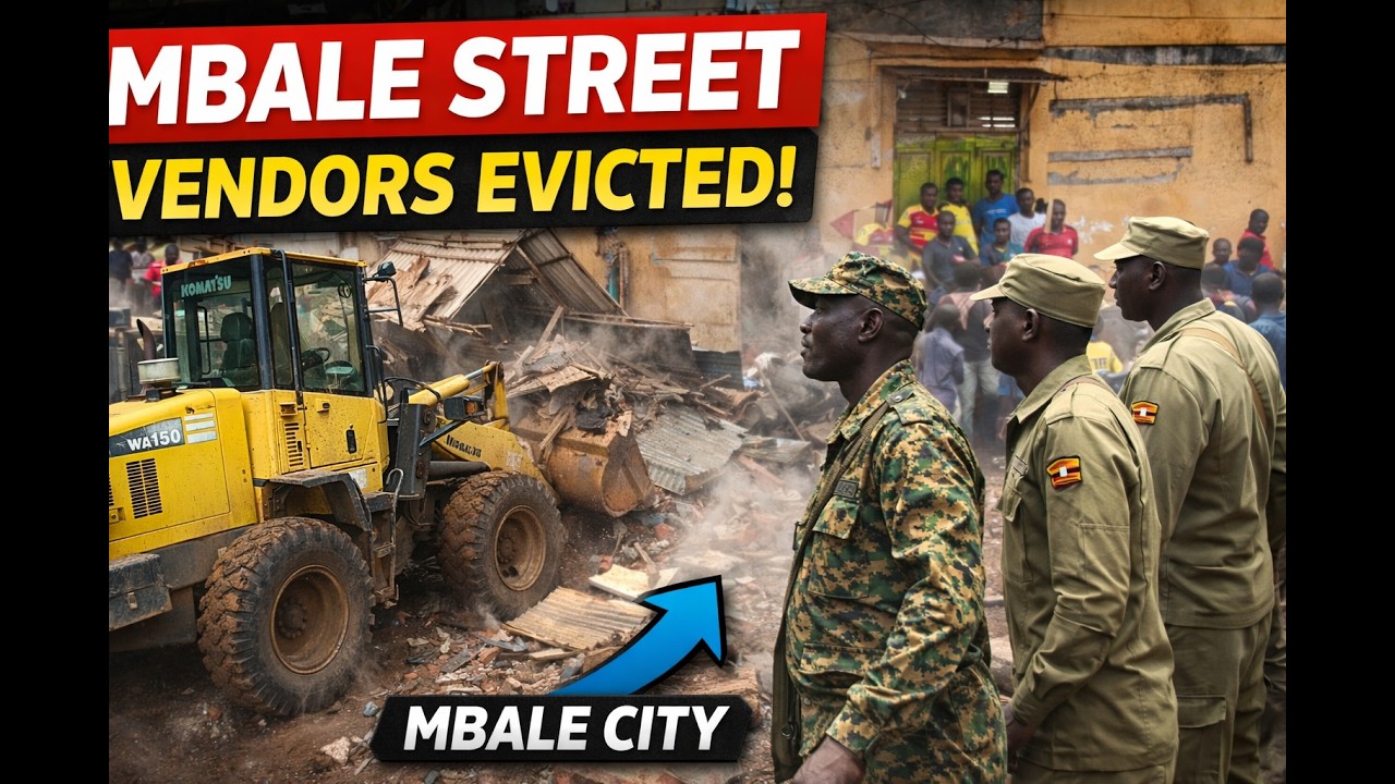MBALE STREET VENDORS EVICTED AS CITY COUNCIL DEMOLISHES KIOSKS