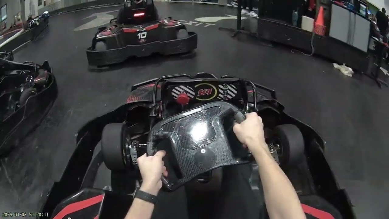 K1 Speed Go-Karting POV at Addison, IL - 3 Races