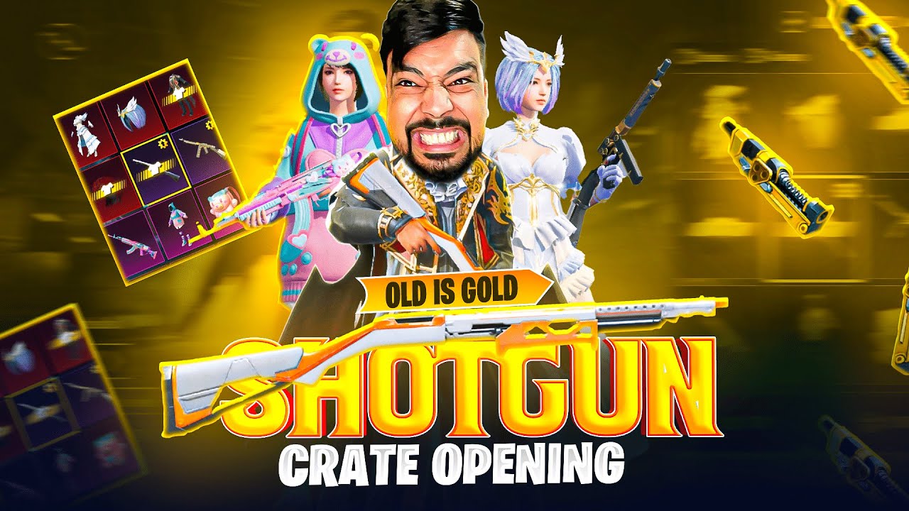 Insane!! 🔥 Shotgun Max +12 Material 🤩 | Lucky Crate Opening PUBG MOBILE