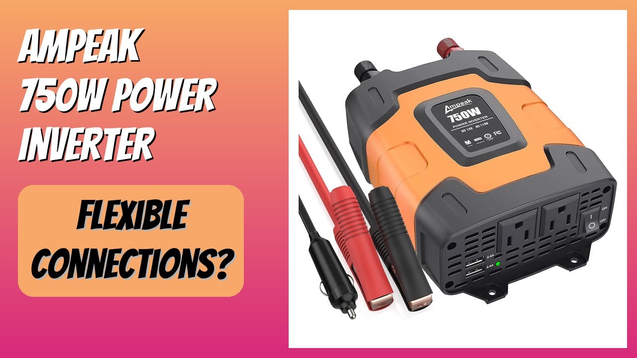 REVIEW (2025): Ampeak 750W Power Inverter. Features