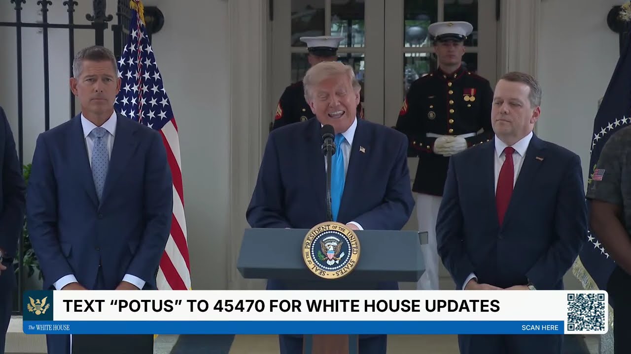 President Trump Makes an Announcement on Freedom Haulers