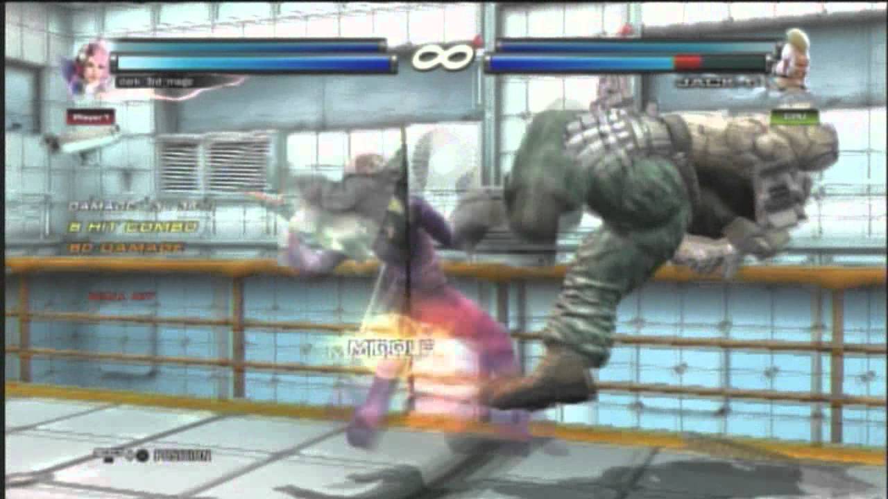 Tekken Tag Tournament 2 Alisa Combo Video: Sky Rocket Super Punch!