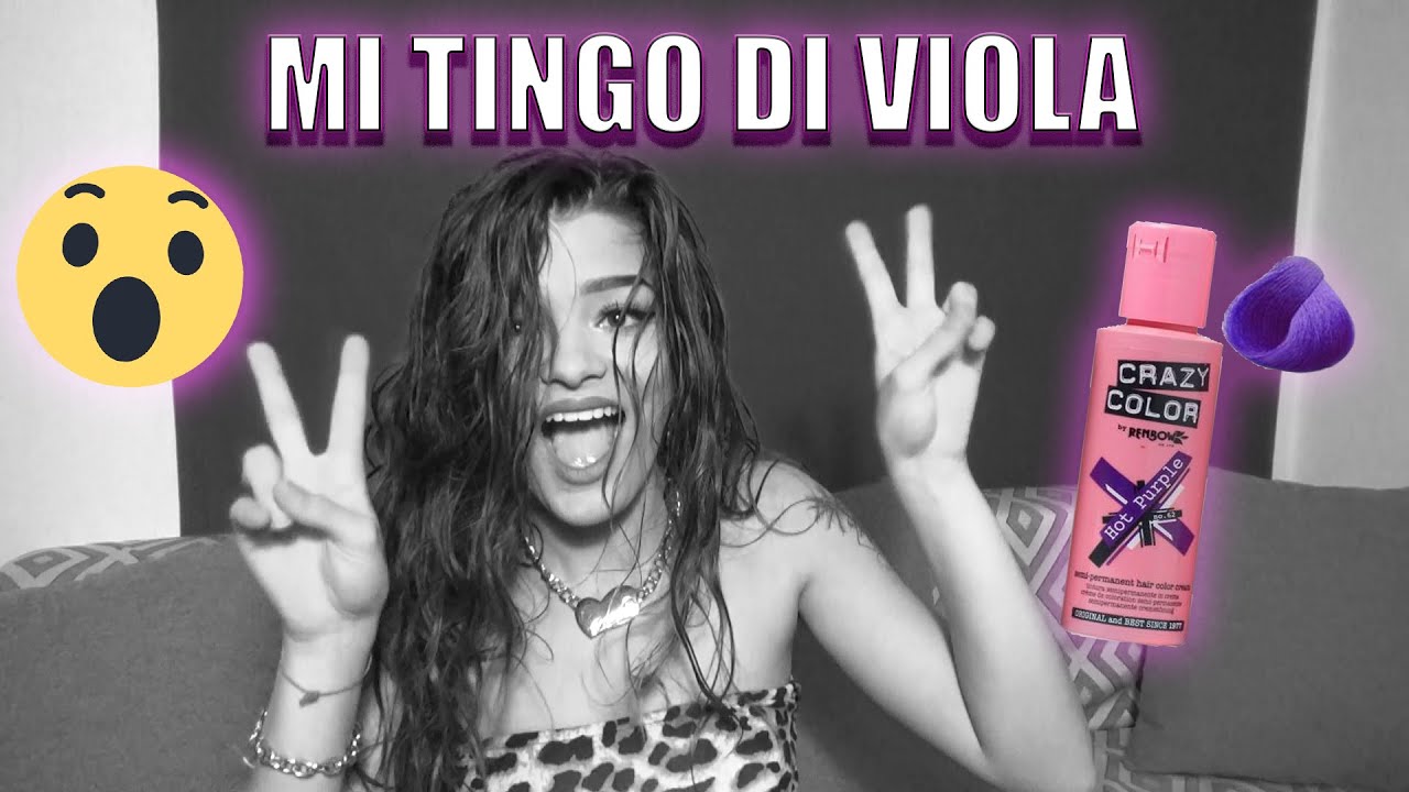♥ CAPELLI VIOLA - #CRAZYCOLOR  ♥