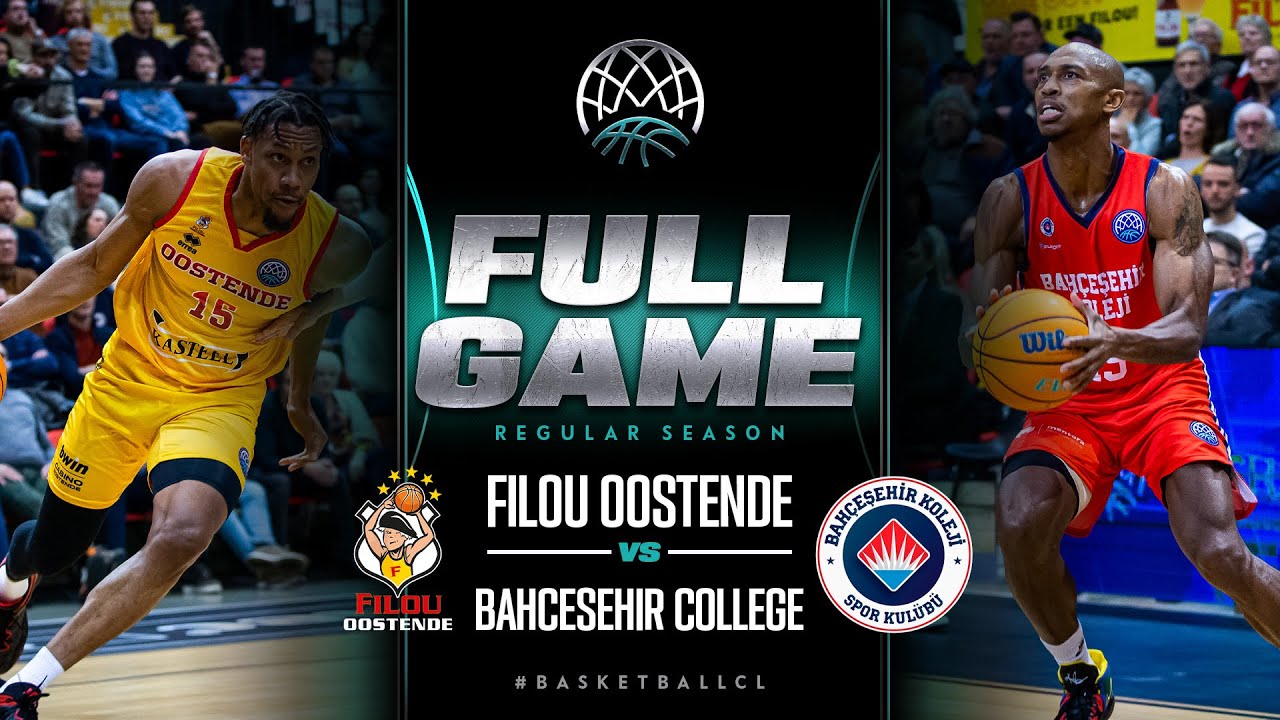 Filou Oostende v Bahcesehir | Basketball Champions League 2022/23