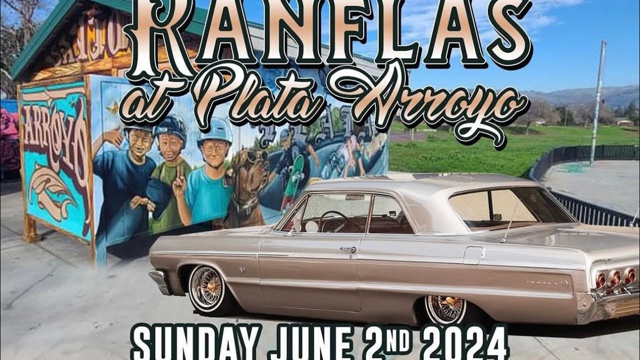 Ranflas at Plata Arroyo #sanjose #lowrider #lowriders #sanjose #norcal #essj San Jose Lowriders
