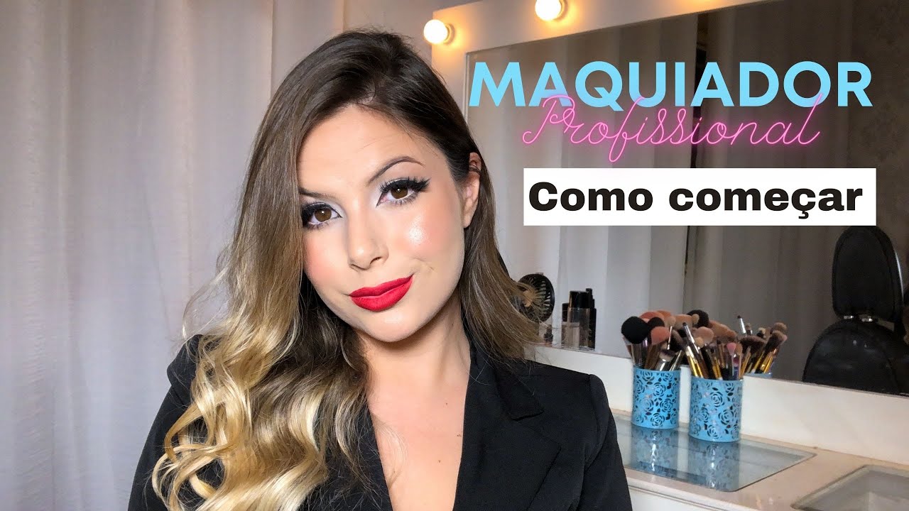 VIVENDO DE MAQUIAGEM -- maquiadora profissional DO ZERO !