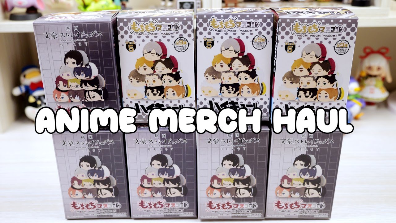 REVENGE Animate Anime Blind Box Opening: Haikyuu, Bungo Stray Dogs mochi mochi