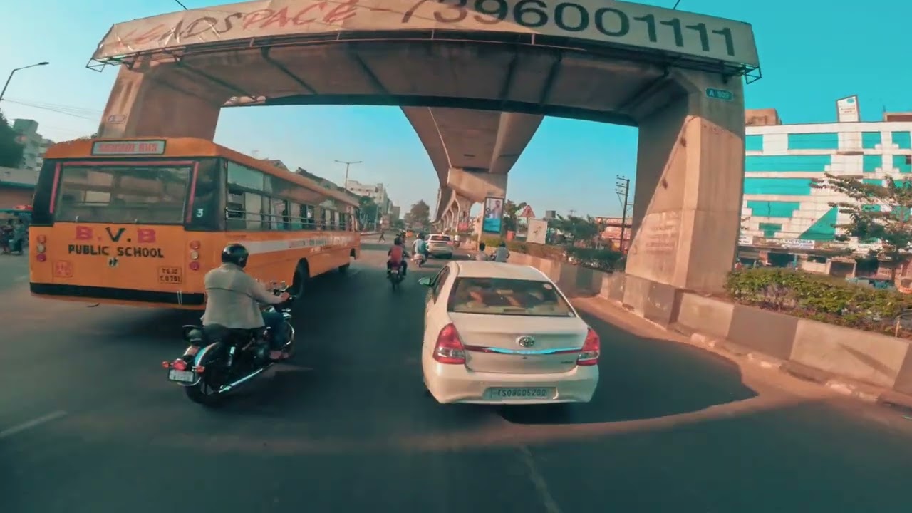 Uncut 8min 30sec from Bharat Nagar | Cycle To Work - Week 116 - Day 4