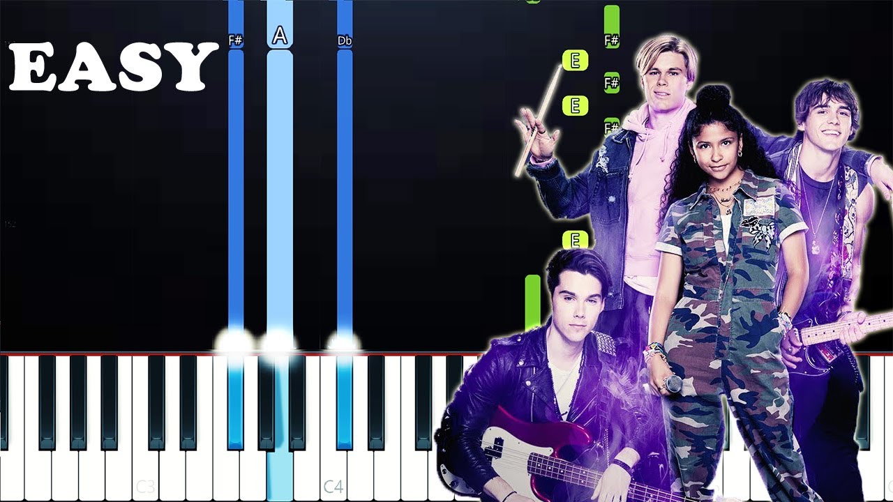 Julie and the Phantoms - Stand Tall (EASY Piano Tutorial)