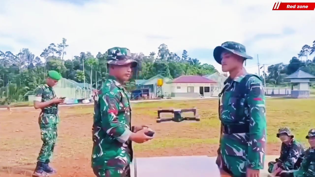Pimpinan OPM Diserang Drone TNI!!