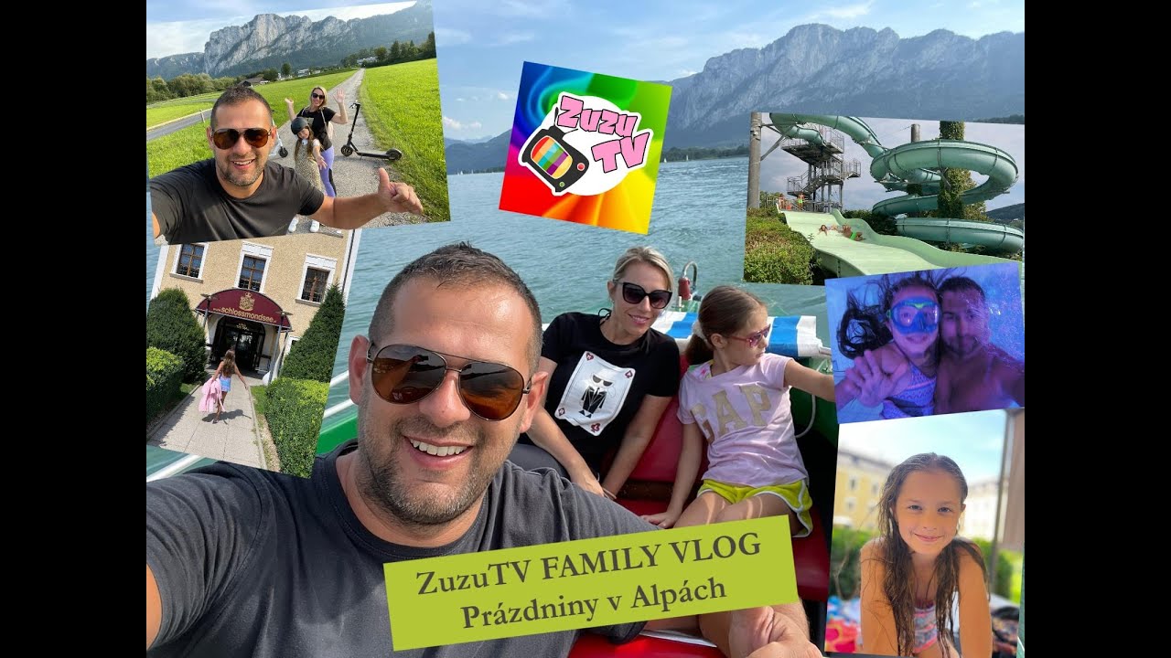 ZuzuTV FAMILY VLOG - Prázdniny v Alpách 🏔🇦🇹🤩