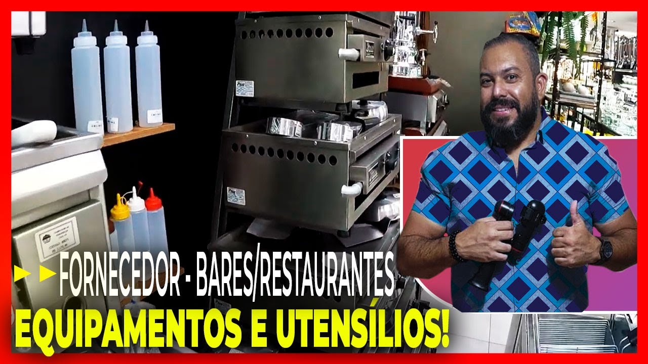 FORNECEDOR P/ BARES E RESTAURANTES! EQUIPAMENTOS E UTENS&Iacute;LIOS!