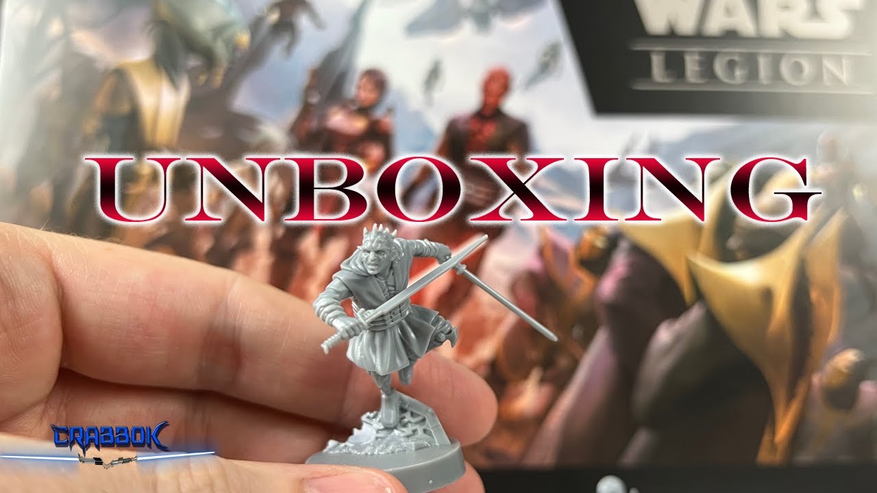 Star Wars Legion - The Shadow Collective - Starter Box - Unboxing
