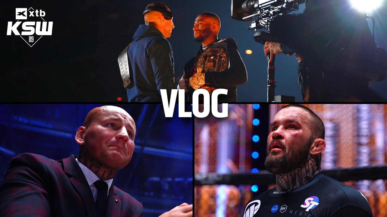 Kulisy gali XTB KSW 89 - KSW Fight Week Backstage  VLOG