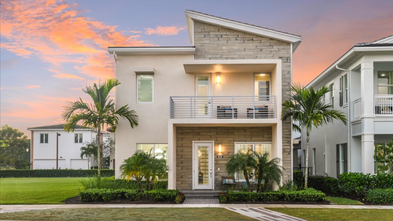 Modern Luxury New Construction Home in Alton Palm Beach Gardens Florida | Manchester Model Home Tour