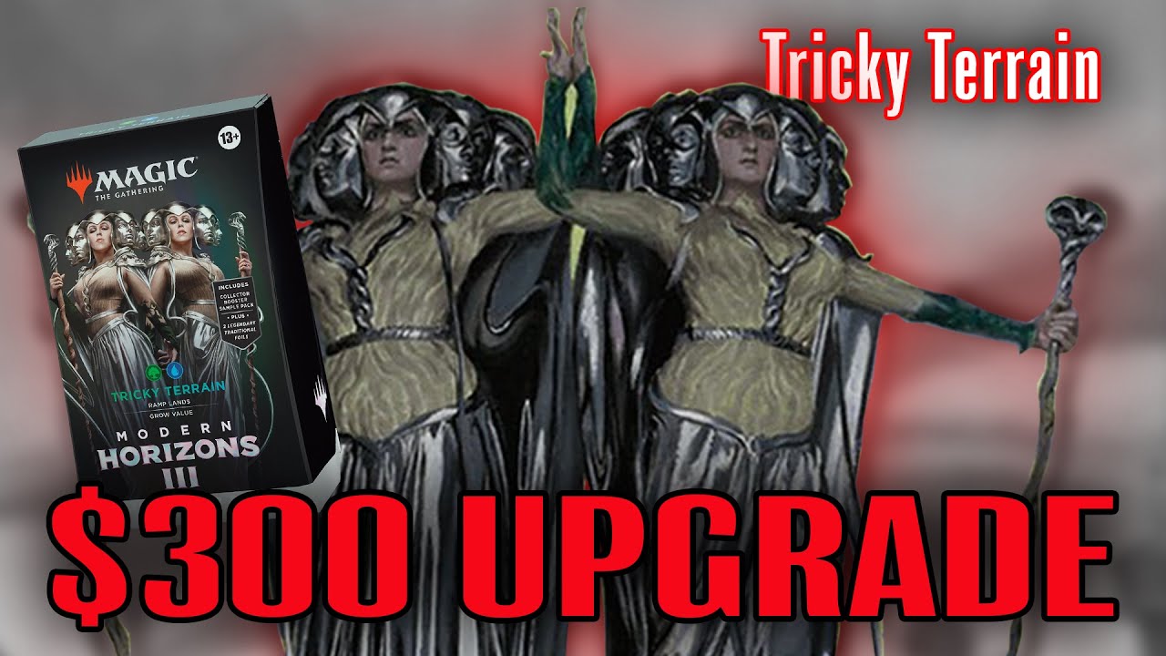 Tricky Terrain Upgrade - Improving the Precon Commander Deck with $300