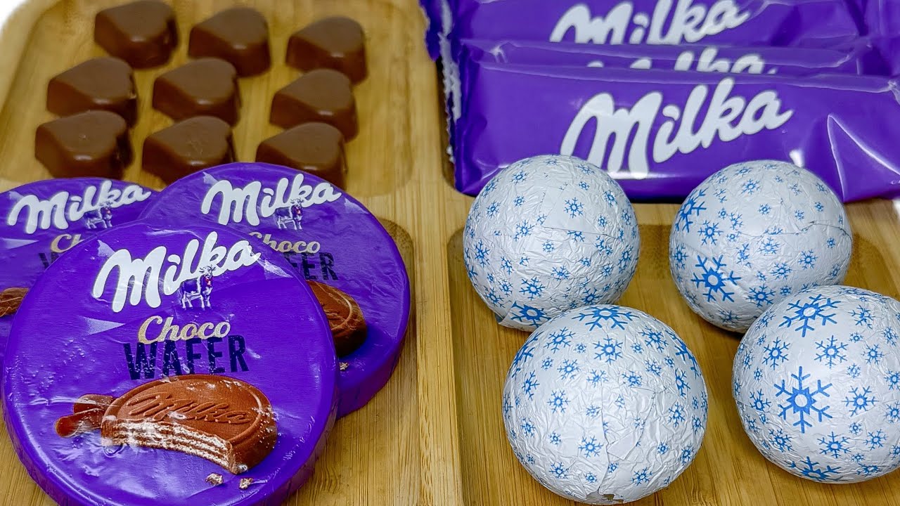 Milka platter | Filling platter with Milka sweets 🍫