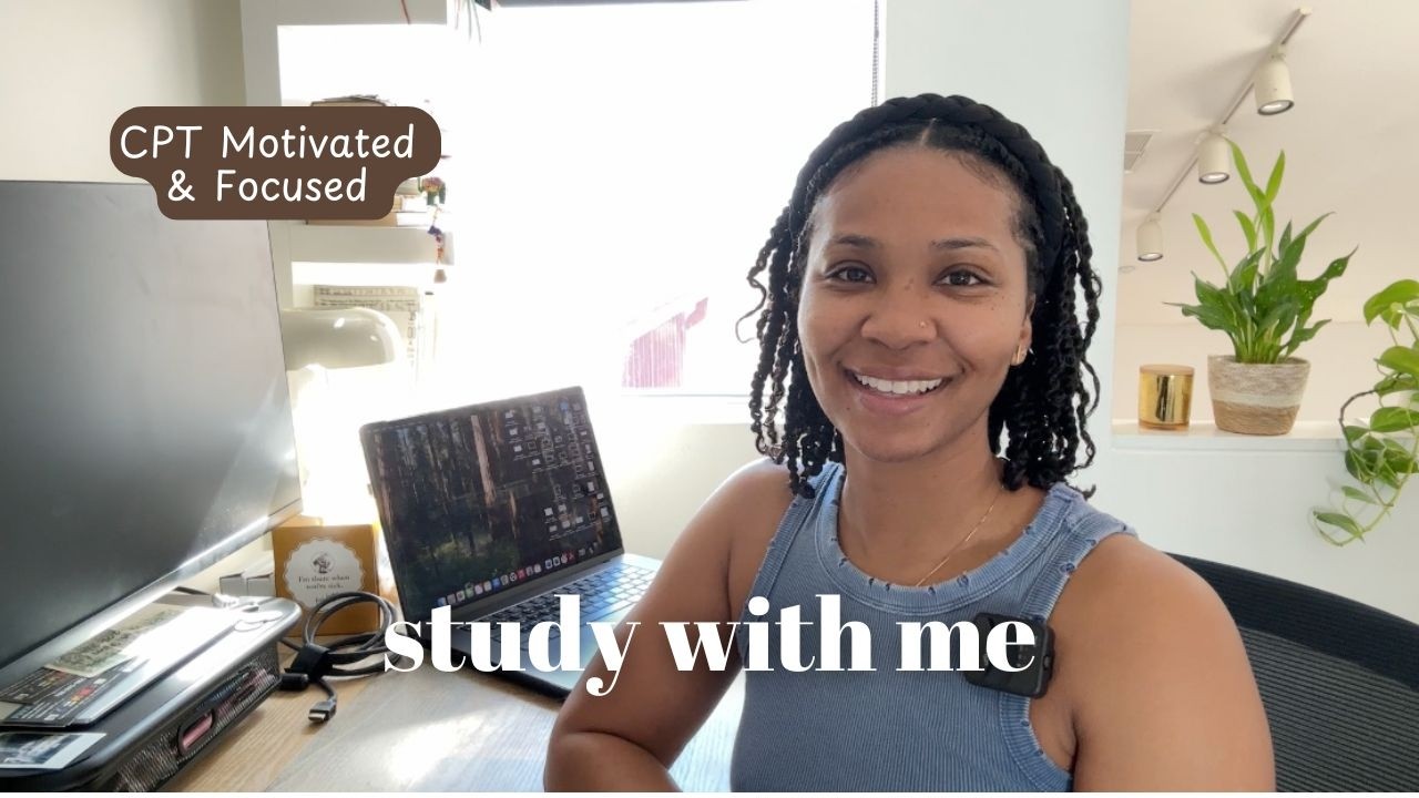 STUDY WITH ME | Personal Trainer Certification Program