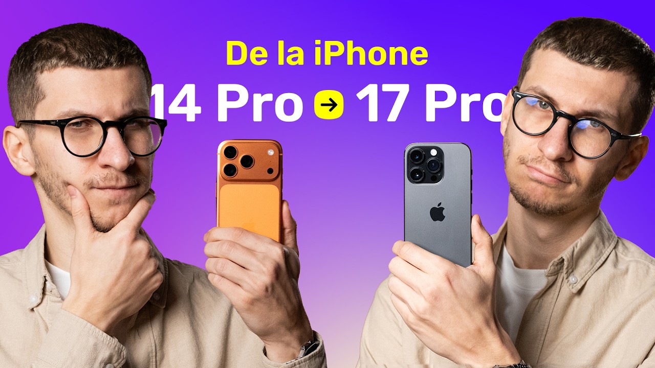 De la iPhone 14 Pro la 17 Pro. A MERITAT?