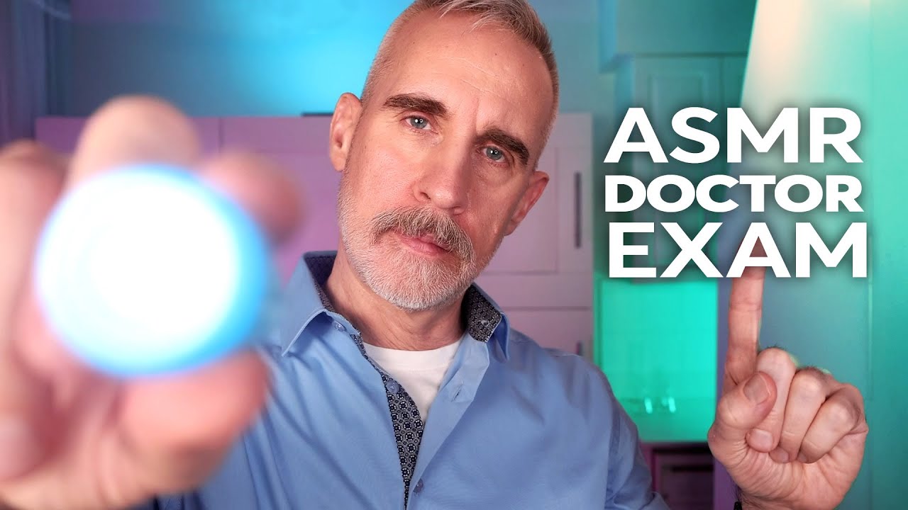 ASMR Медицинский осмотр врача 👨🏻‍⚕️🩺 Ролевая игра на личное внимание