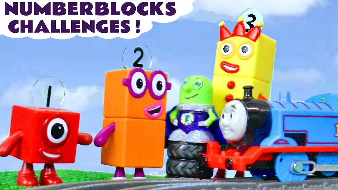 The Numberblocks and Funlings Stories with Challenges