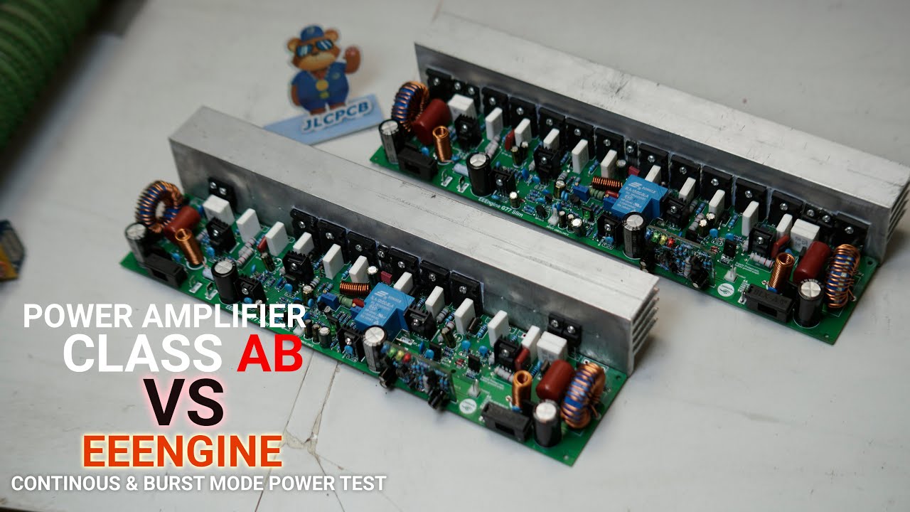 Power Amplifier Class AB vs EEEngine hasilnya diluar ekspektasi !!???!?!?