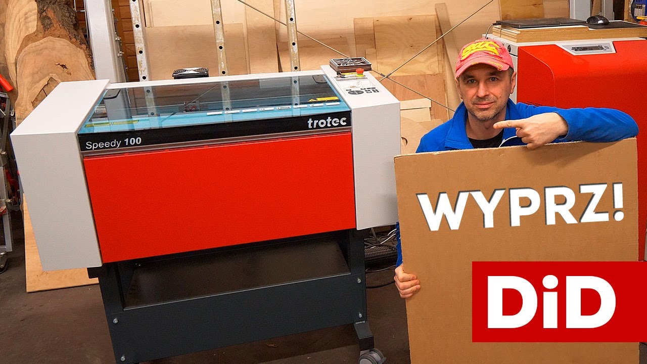 1119. Wyprz: Trotec Speedy 100 - ploter laserowy do grawerowania !!!