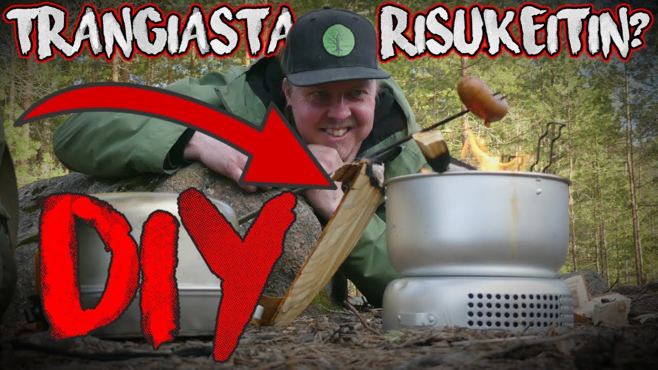 Trangia = Risukeitin! | DIY | Testissä BURGERIMIEHEN Makkara, Ihan Akseli HERLEVIN HYVÄÄ!
