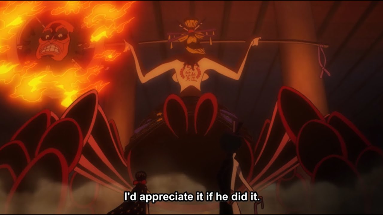 Black Maria Shows True Form Devil Fruit VS Nico Robin | One Piece 1021