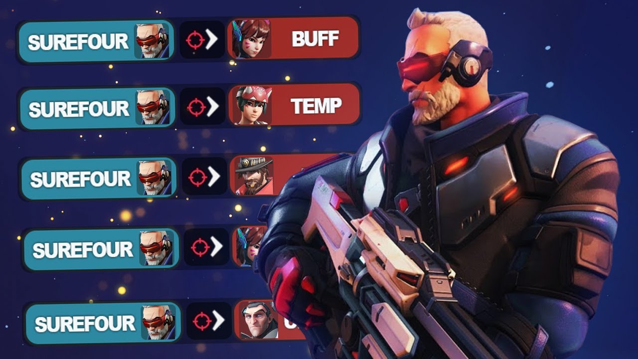 Самая плавная стрельба у Soldier76 в Overwatch 2!