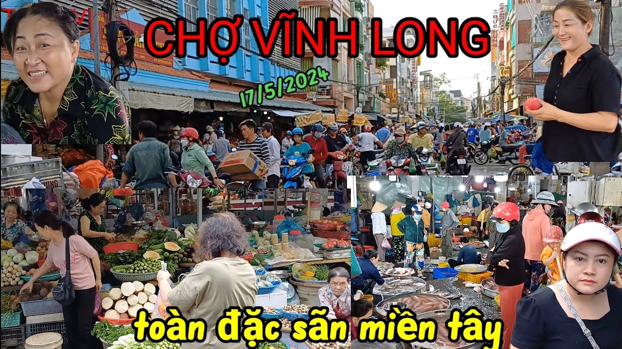 Chợ Vĩnh Long, Ngập tràn tôm cá giá rẻ - ghẹ 30k/kg
