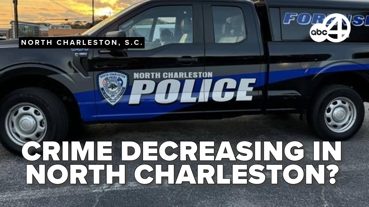 North Charleston police shows decrease in violent and non-violent crime according to new data