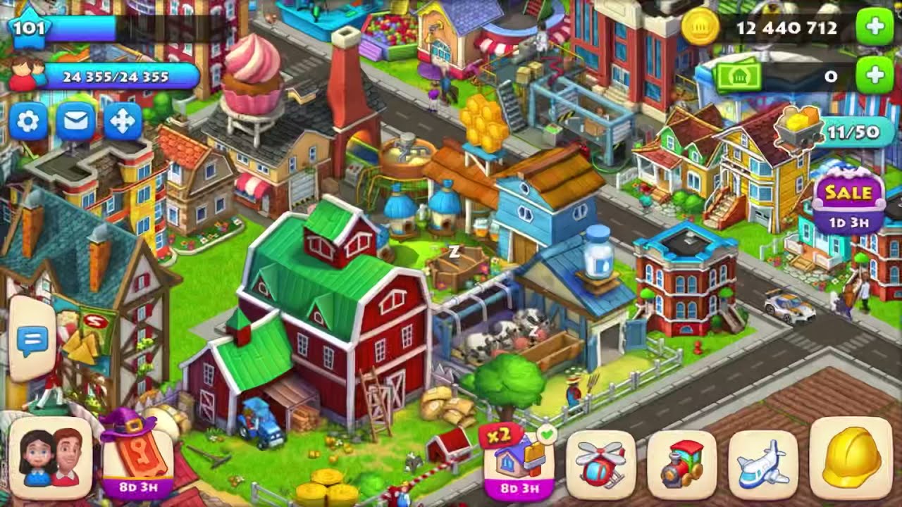 Township level 101 daily tasks (read description)