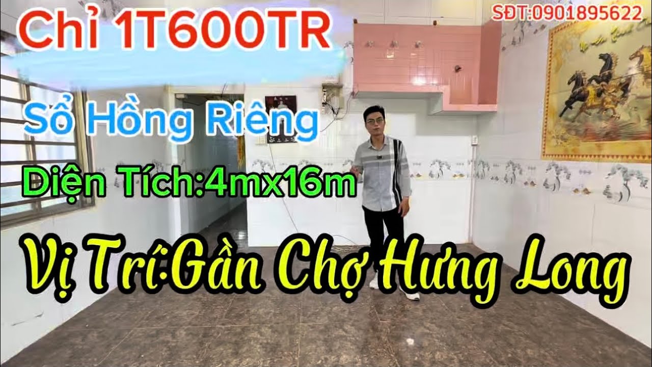 Nhà Đẹp Giá Rẻ✅Gần Chợ Hưng Long👌Pháp Lý Minh Bạch👍Xem Nhà Gặp Trực Tiếp Chính Chủ Thương Lượng.