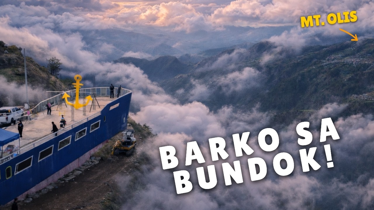 Sobrang Taas Nito! Barko sa Tuktok ng Bundok na Nilalamon ng Ulap! Mt. Olis & Mt. Timbak Benguet