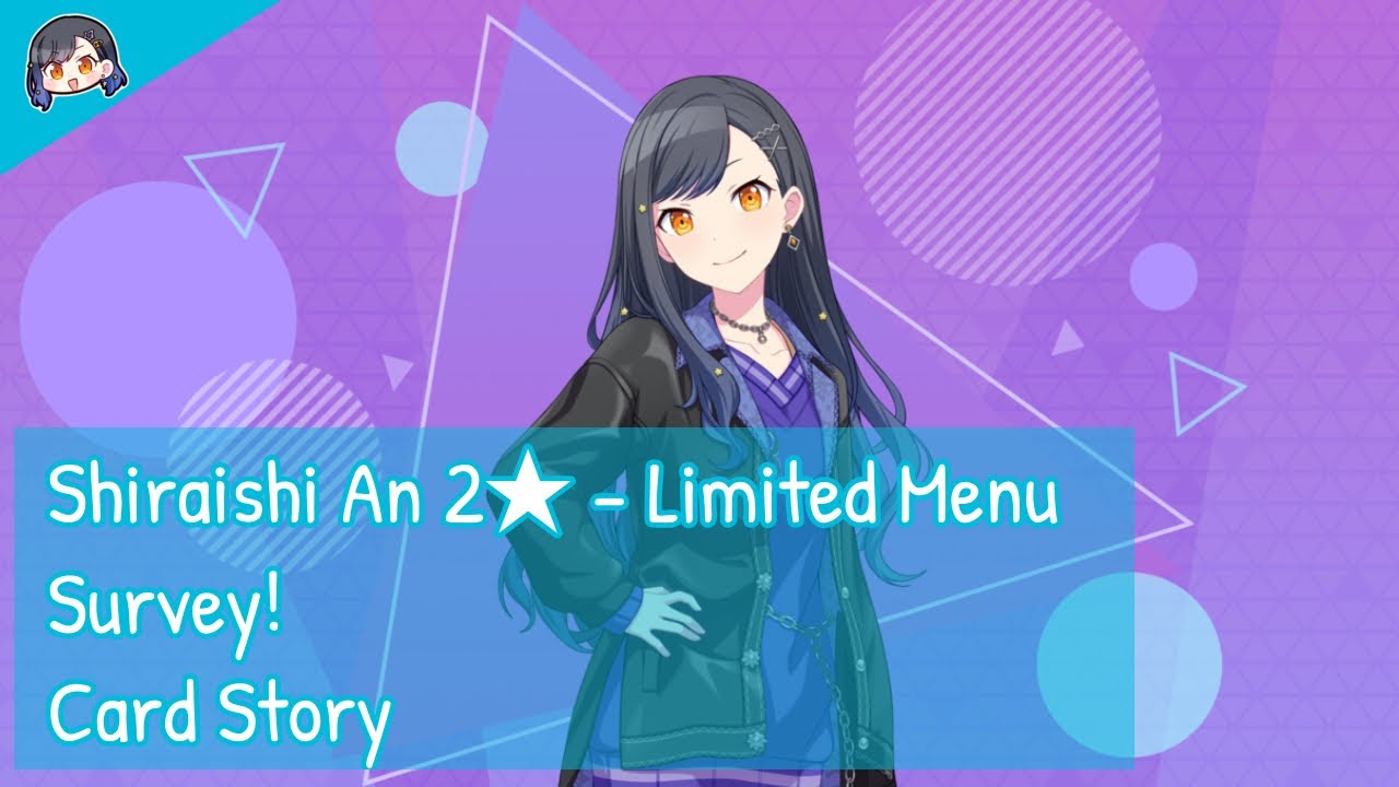 [Project Sekai] Shiraishi An 2★ - Limited Menu Survey! (Card Story)