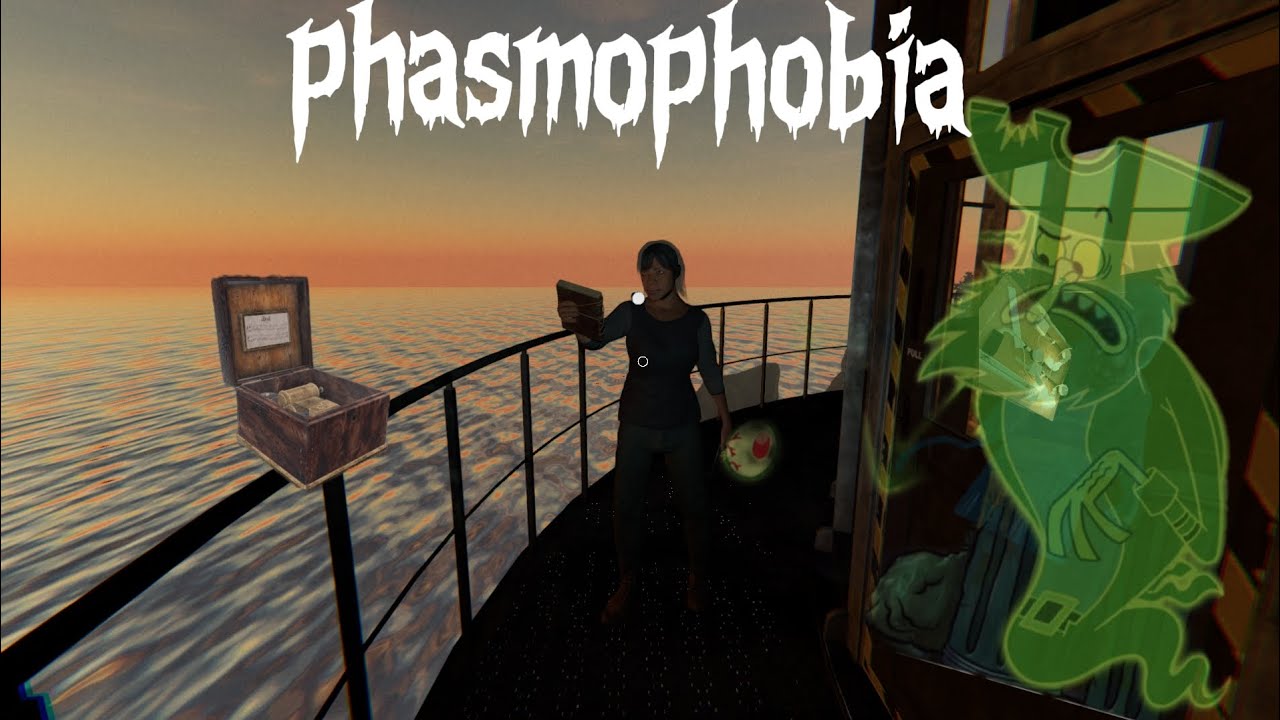 Trying out new maps on phasmophobia 