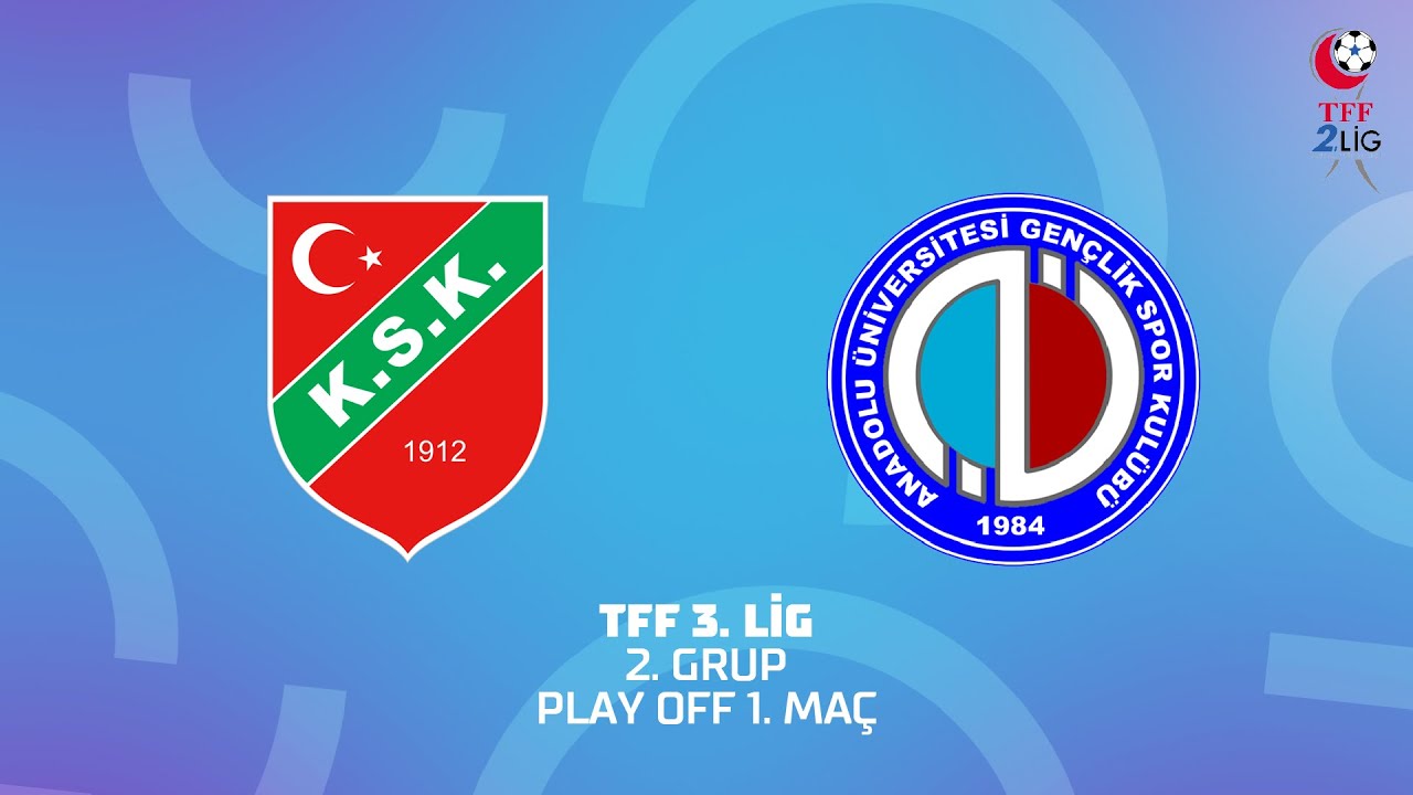 TFF 3. Lig 2. Grup Play Off | Karşıyaka - Anadolu Üniversitesi