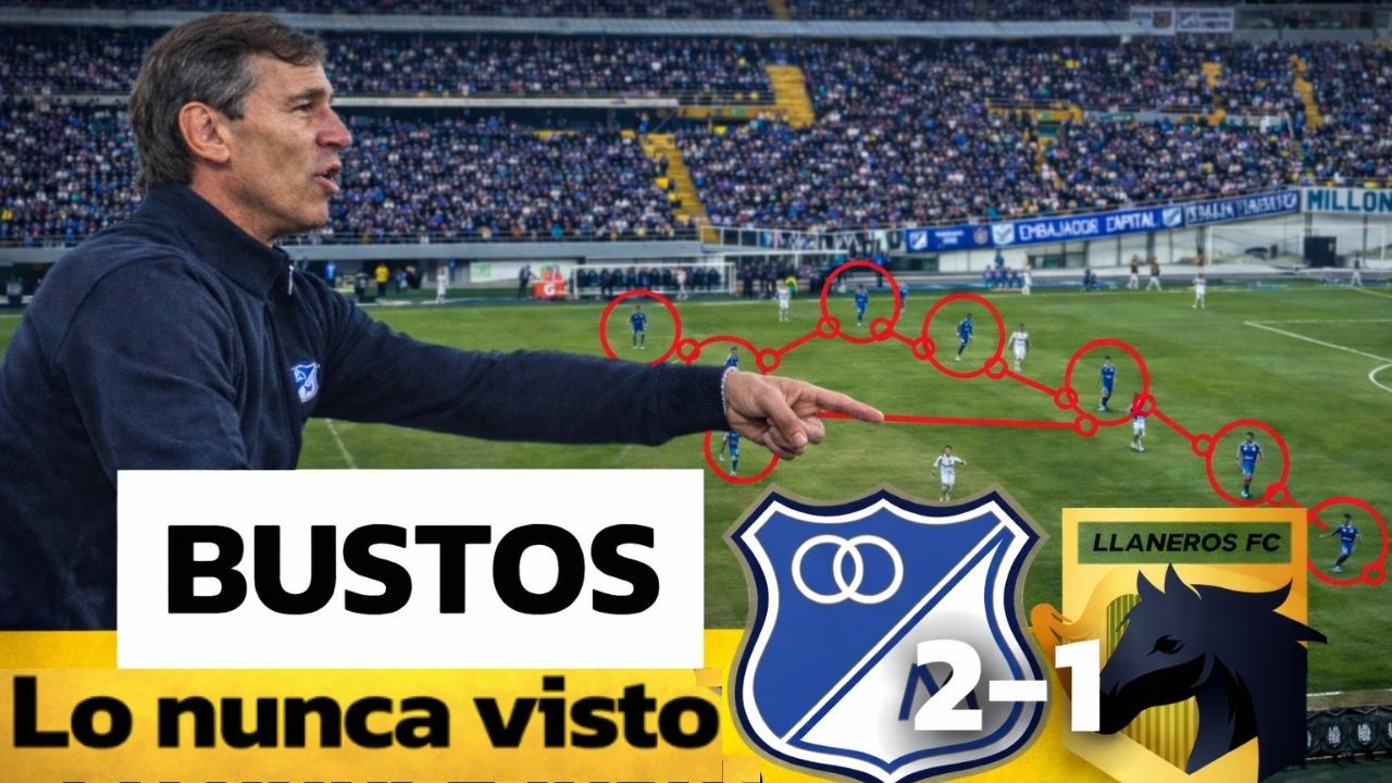 Bustos y la reconstrucción: Así ganó Millonarios 2-1 a Llaneros