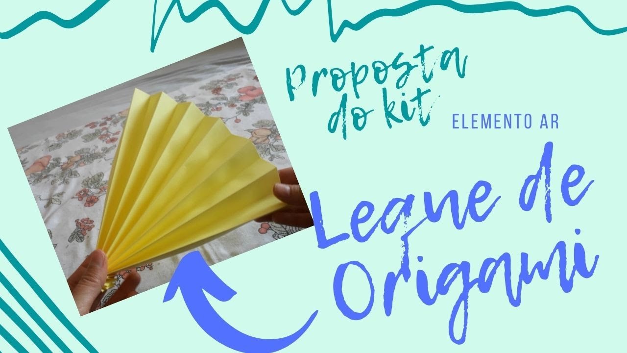 Leque de origami (elemento ar)