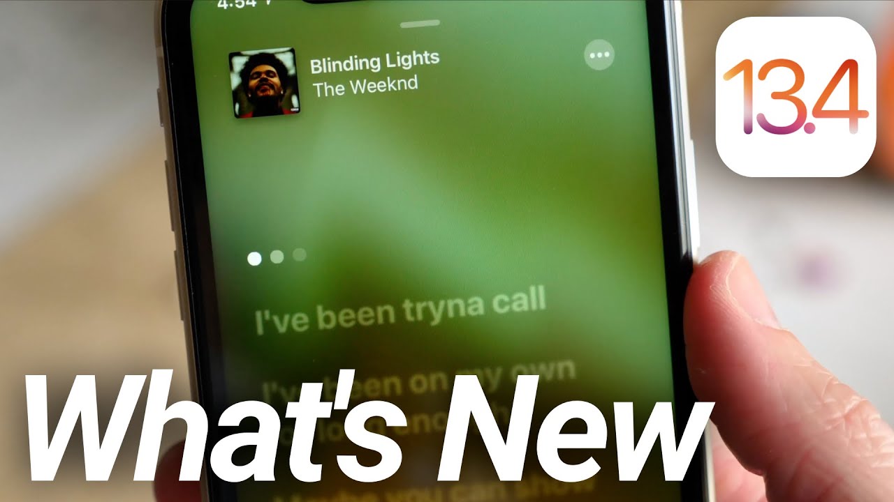 iOS 13.4 Update Released! New Features & Changes