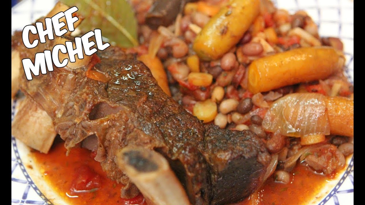 Plat de côte braisé