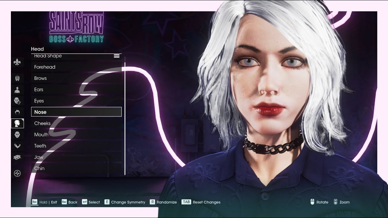 Saints Row Boss Factory Character Creation (Code: rekkbbd)