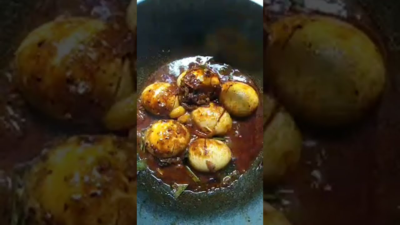 suda Suda muttai kuzhambu - egg curry 😋