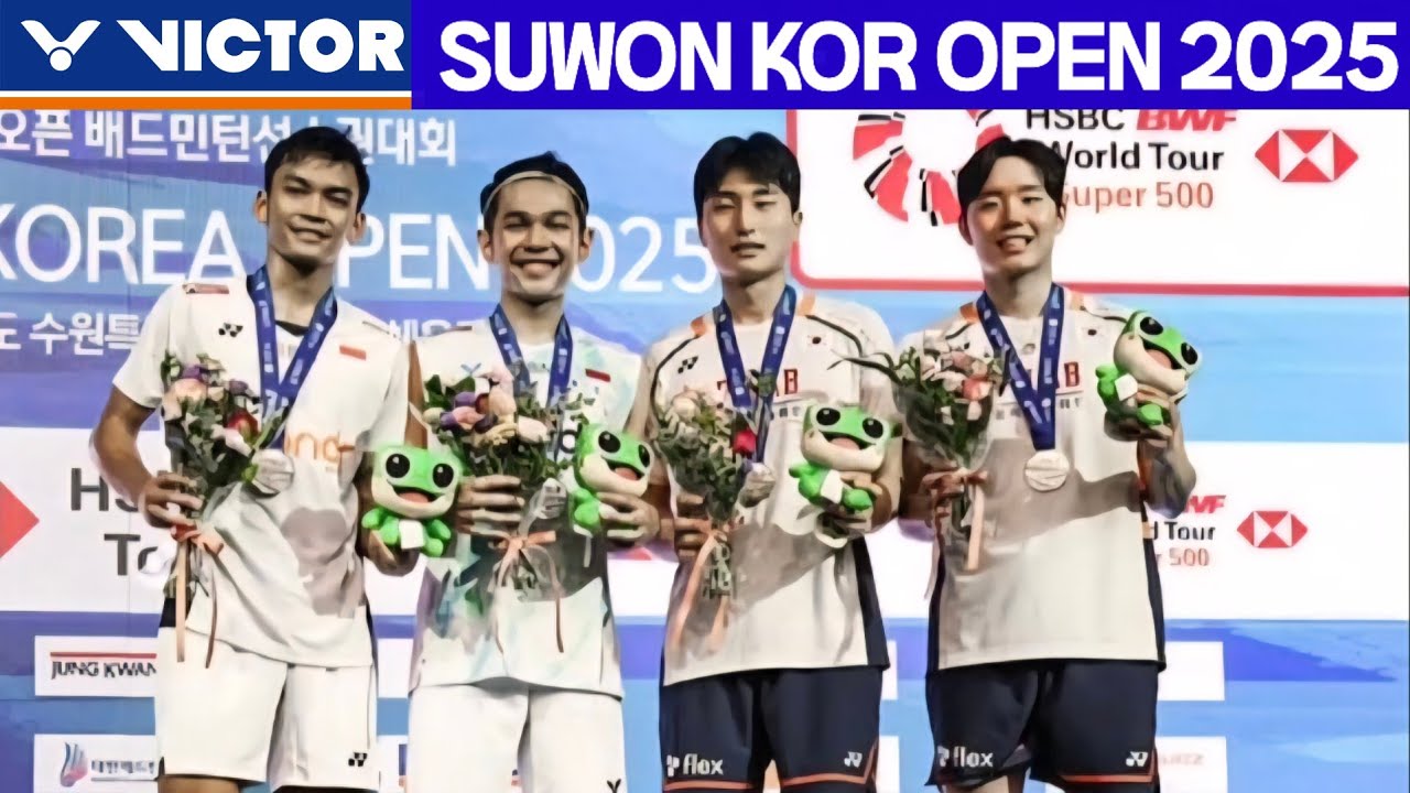 2025 SUWON VICTOR KOREA OPEN 남복 FINAL 김원호/서승재 (KOR) vs Fajar ALFIAN/Muhammad Shohibul FIKRI (INA)