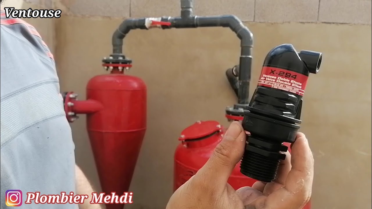 ventouse de l'aire ( air valve) فونطوز