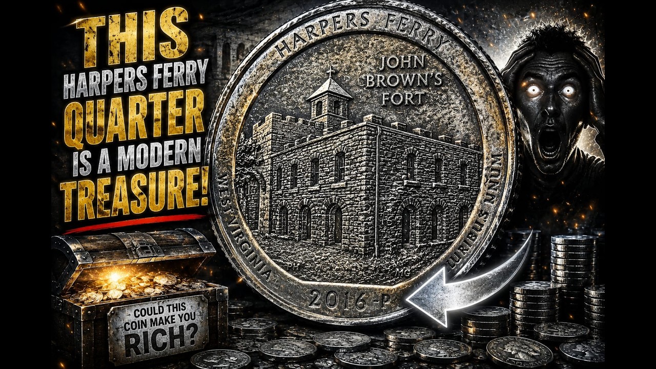 &ldquo;2016-P Harpers Ferry Quarter Worth THOUSANDS?! The Hidden Treasure Nobody Expected!&rdquo;