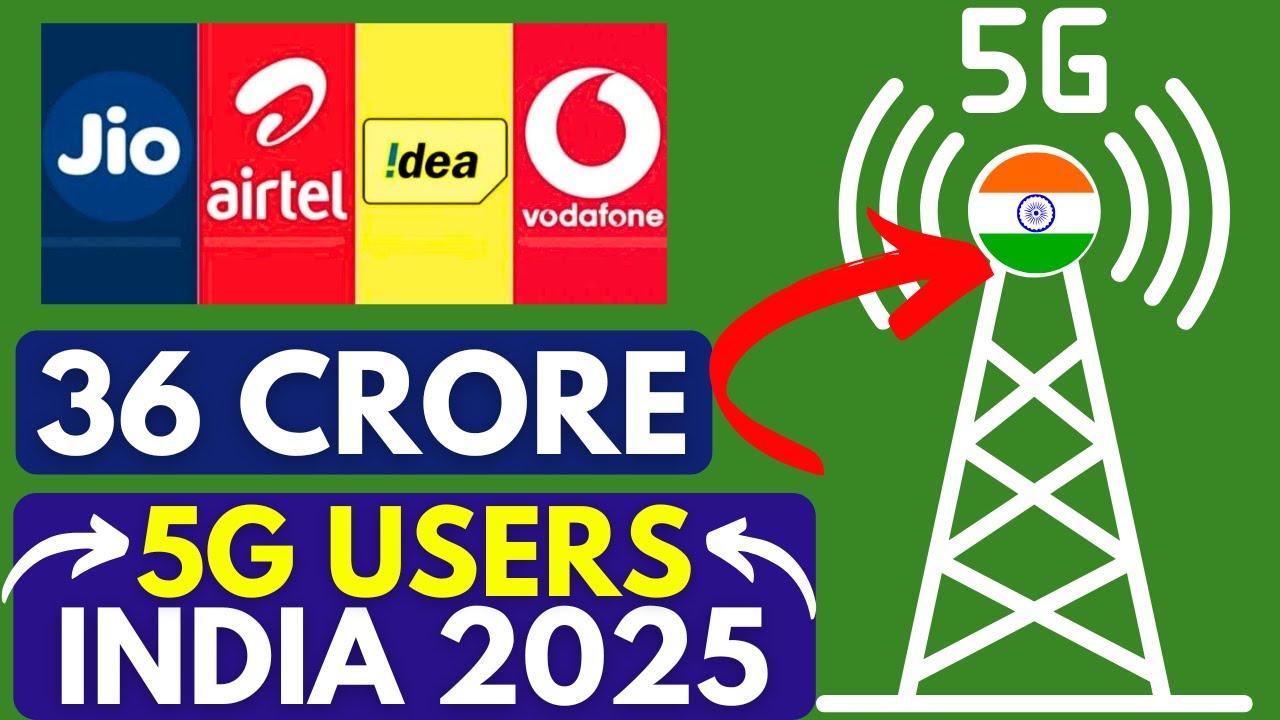 How India Got 36 Crore 5G Users✅🗼 India 5G Network Complete Journey ✅🗼 #technoneil #trending