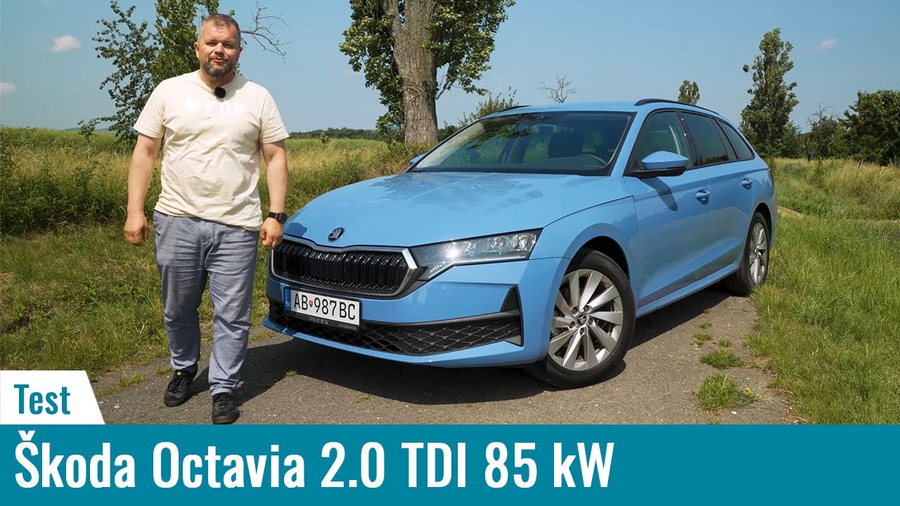 Škoda Octavia 2.0 TDI 85 kW Drive 130: Vyskúšali sme si akciovú Octaviu v Carabinieri modrej